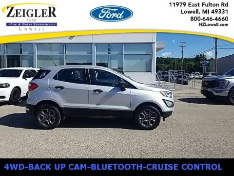 2018 Ford EcoSport for sale at Zeigler Ford of Plainwell - Jeff Bishop in Plainwell MI
