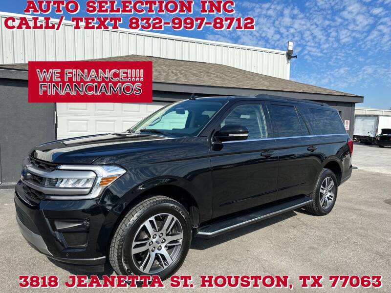 2023 Ford Expedition MAX for sale at Auto Selection Inc. in Houston TX