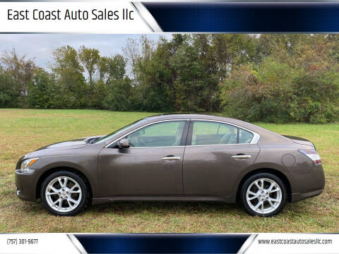 2013 Nissan Maxima for sale at East Coast Auto Sales llc in Virginia Beach VA