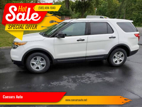 2013 Ford Explorer for sale at Caesars Auto in Bergen NY