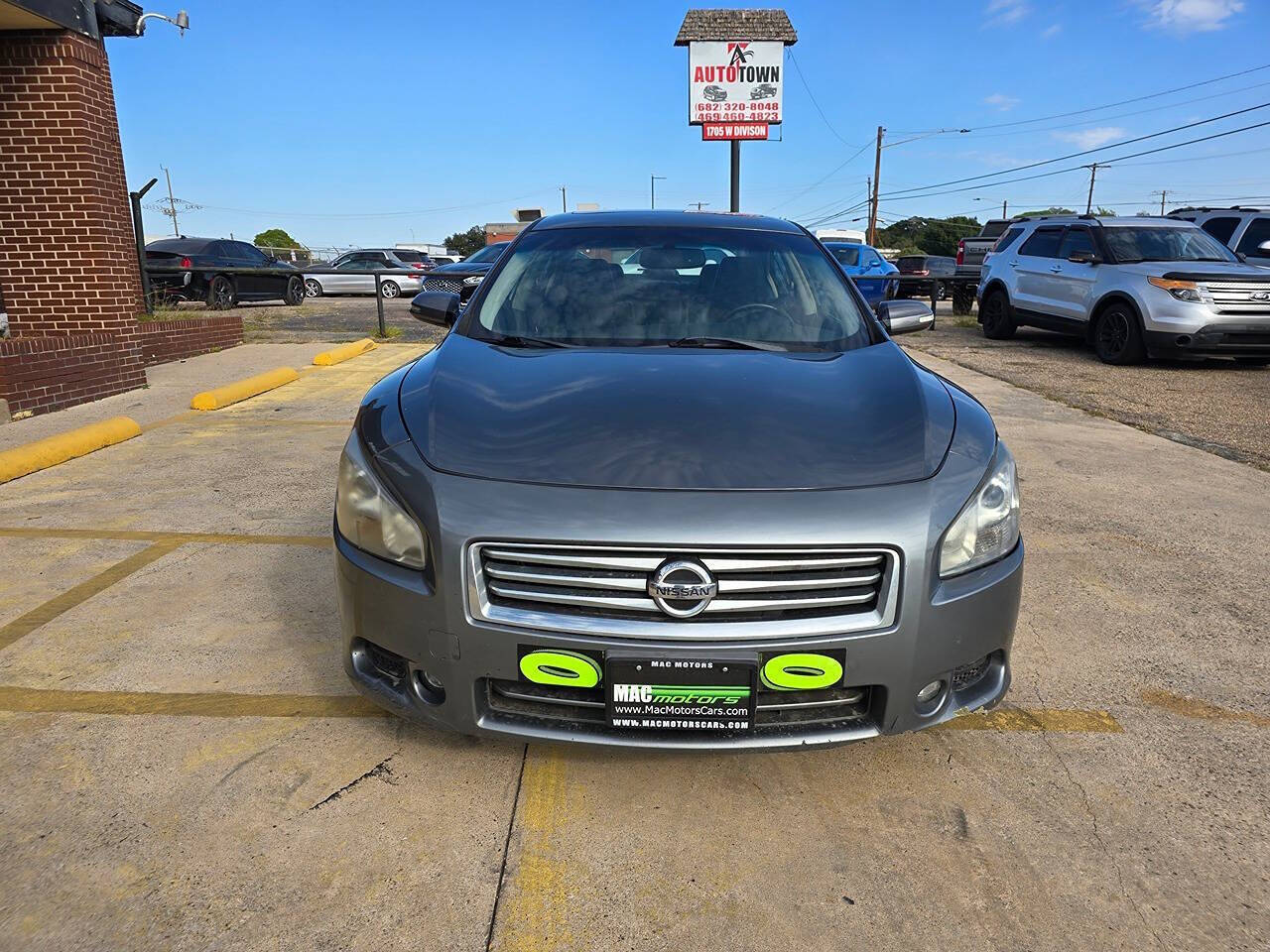 2014 Nissan Maxima for sale at Mac Motors in Arlington, TX