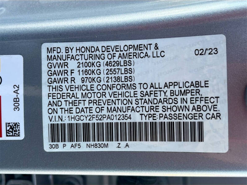 2023 Honda Accord Hybrid