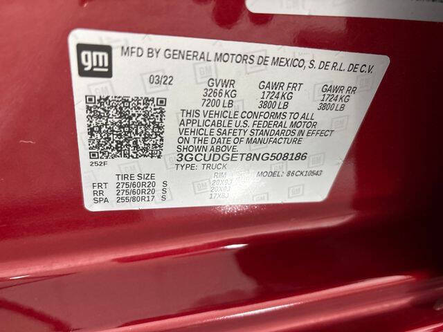 2022 Chevrolet Silverado 1500