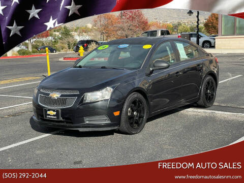 2014 Chevrolet Cruze for sale at Freedom Auto Sales in Albuquerque NM