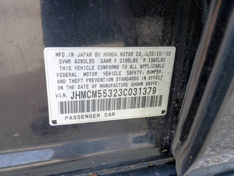 2003 Honda Accord LX