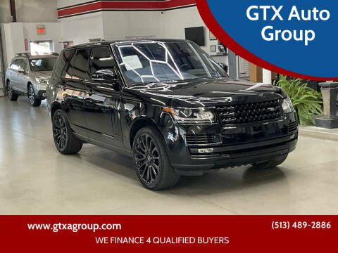 2017 Land Rover Range Rover for sale at GTX Auto Group in West Chester OH