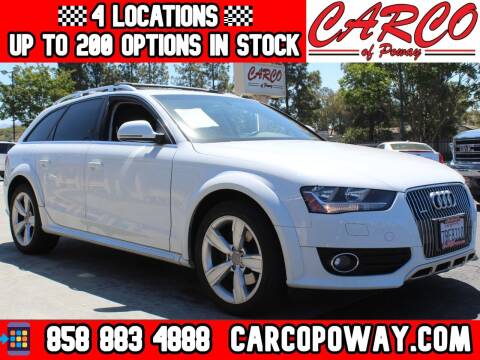 2014 Audi Allroad for sale at CARCO SALES & FINANCE - CARCO OF POWAY in Poway CA
