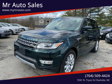 2015 Land Rover Range Rover Sport for sale at Mr Auto Sales in Charlotte NC