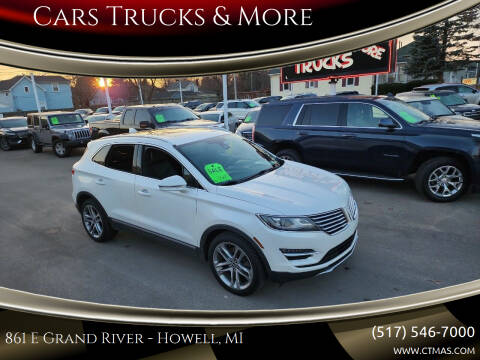 2017 Lincoln MKC for sale at Cars Trucks & More in Howell MI