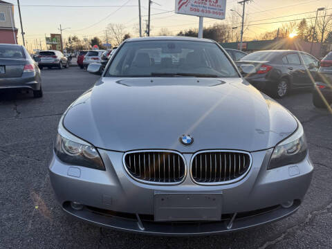2006 BMW 5 Series for sale at M & J Auto Sales in Attleboro MA