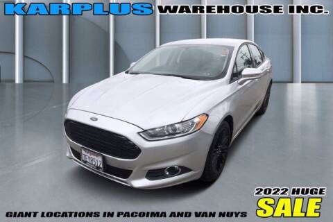 2014 Ford Fusion for sale at Karplus Warehouse in Pacoima CA