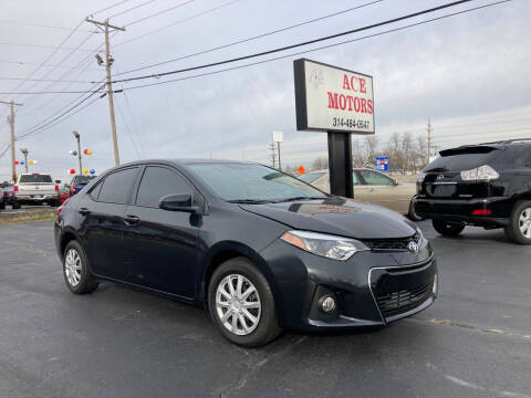 2015 Toyota Corolla for sale at Ace Motors in Saint Charles MO
