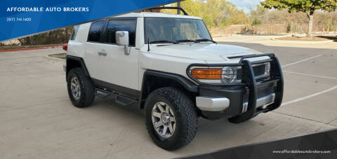 2014 Toyota FJ Cruiser for sale at AFFORDABLE AUTO BROKERS in Keller TX