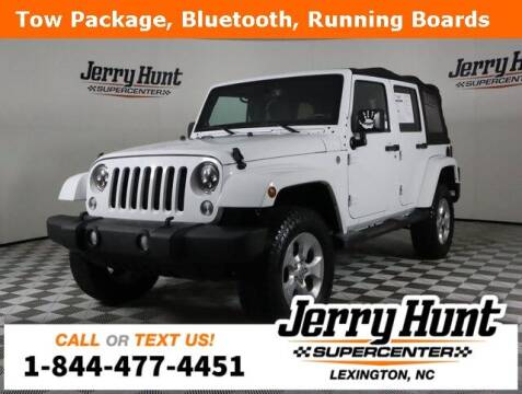2014 Jeep Wrangler Unlimited for sale at Jerry Hunt Supercenter in Lexington NC