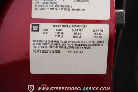 2001 Chevrolet Corvette