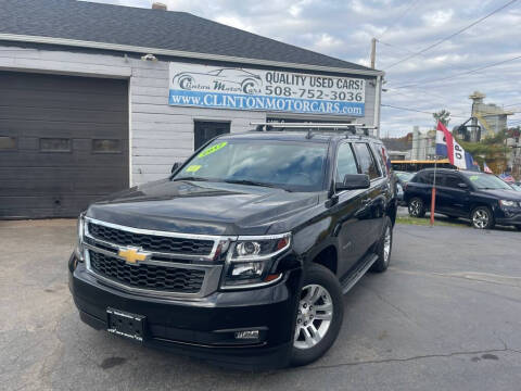 2017 Chevrolet Tahoe for sale at Clinton MotorCars in Shrewsbury MA