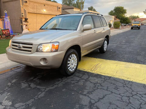 2006 Toyota Highlander for sale at EV Auto Sales LLC in Sun City AZ