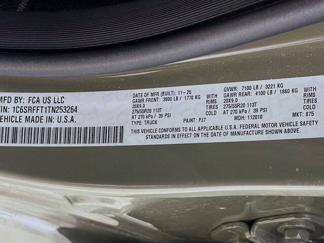 2026 RAM 1500