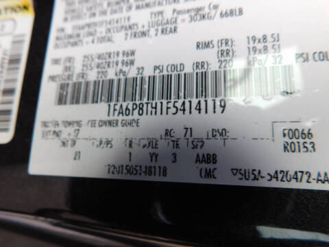 2015 Ford Mustang EcoBoost