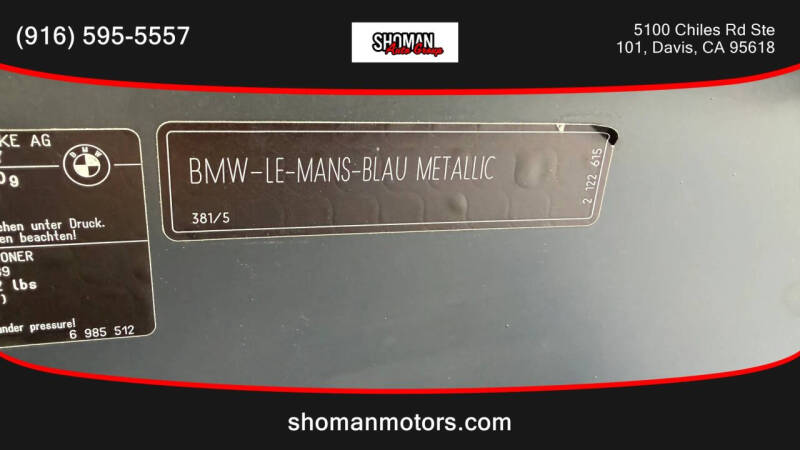 2009 BMW M3