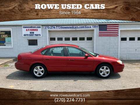 2001 Ford Taurus for sale at Rowe Used Cars in Beaver Dam KY