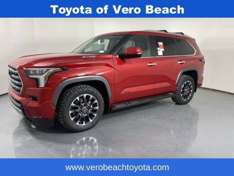 2024 Toyota Sequoia for sale at PHIL SMITH AUTOMOTIVE GROUP - Toyota Kia of Vero Beach in Vero Beach FL