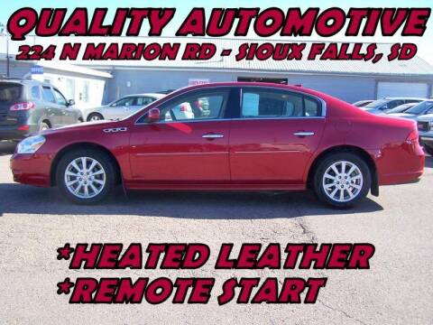 2011 Buick Lucerne for sale at Quality Automotive in Sioux Falls SD