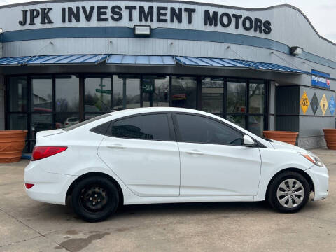 2016 Hyundai Accent for sale at JPK Investment Motors in Lincoln NE