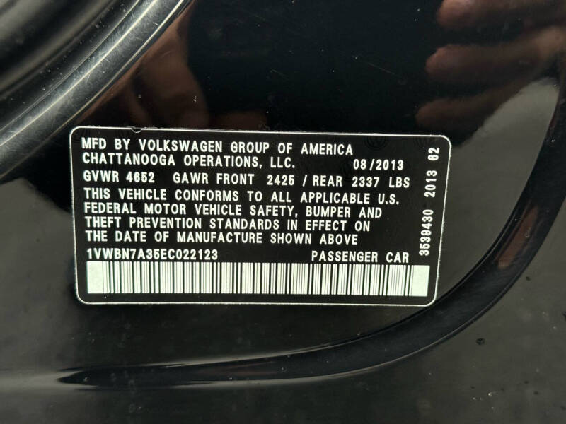 2014 Volkswagen Passat 2.0L TDI SE