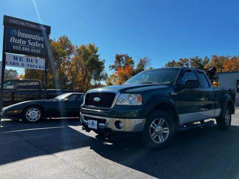 2007 Ford F-150 for sale at Innovative Auto Sales in Hooksett NH