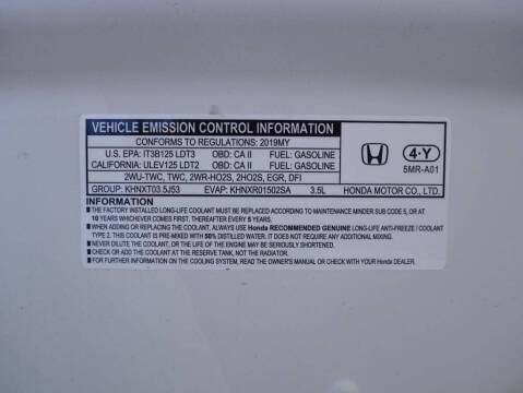 2019 Honda Odyssey EX