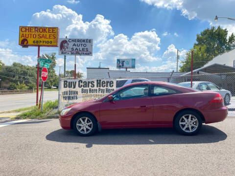 2004 Honda Accord for sale at Cherokee Auto Sales in Knoxville TN