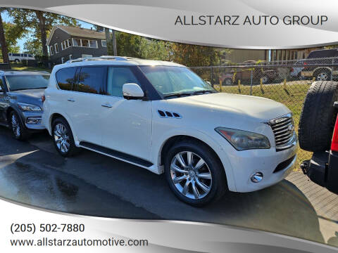 2012 Infiniti QX56 for sale at AllStarz Auto Group in Birmingham AL