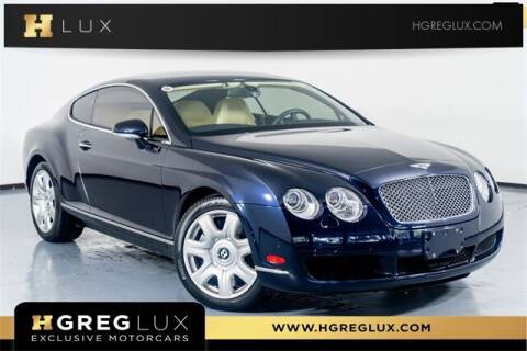 2007 Bentley Continental for sale at HGREG LUX EXCLUSIVE MOTORCARS in Pompano Beach FL