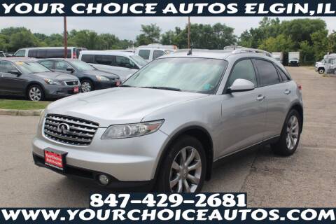2004 Infiniti FX35 for sale at Your Choice Autos - Elgin in Elgin IL