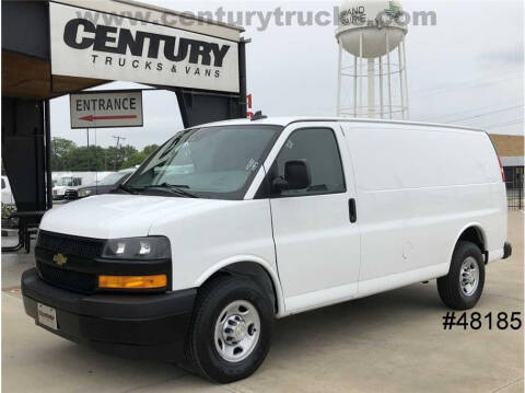 2020 Chevrolet Express for sale at CENTURY TRUCKS & VANS in Grand Prairie TX