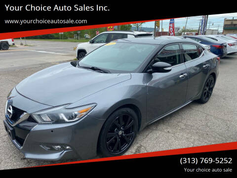 2018 Nissan Maxima 3.5 SV