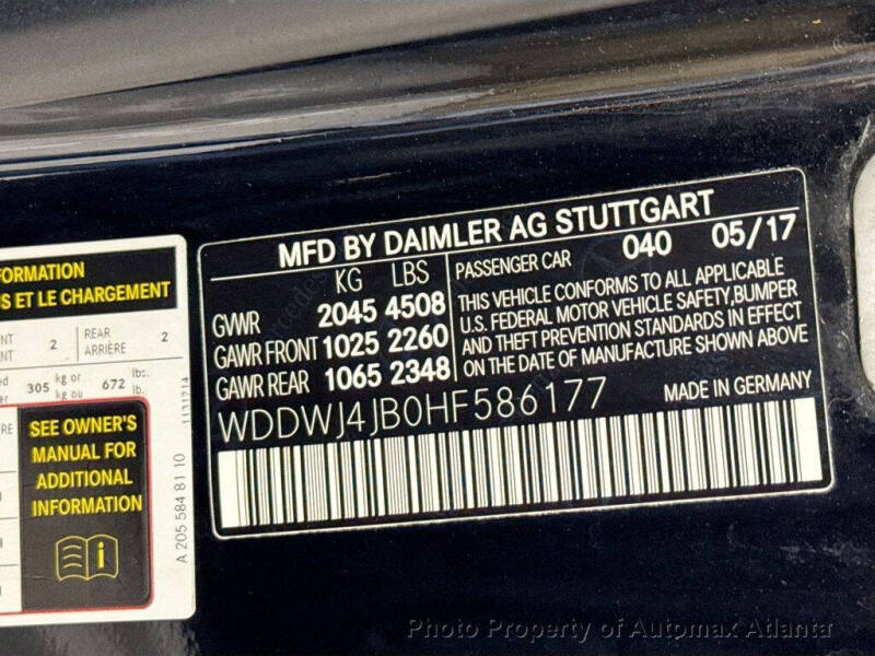 2017 Mercedes-Benz C-Class C 300