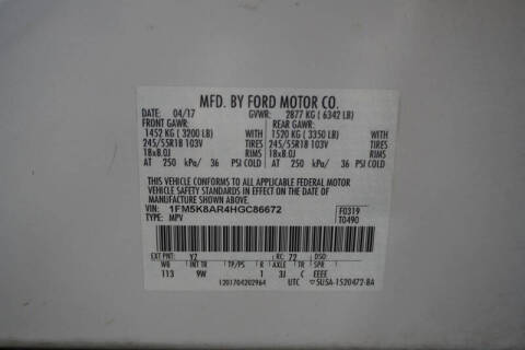 2017 Ford Explorer Police Interceptor Utility