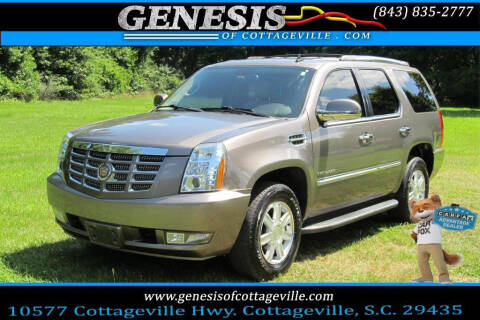 2012 Cadillac Escalade for sale at Genesis Of Cottageville in Cottageville SC