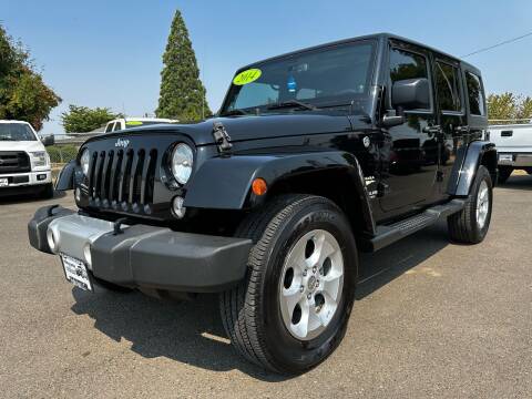 2014 Jeep Wrangler Unlimited for sale at Pacific Auto LLC in Woodburn OR