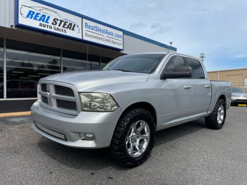 2012 RAM 1500 for sale at Real Steal Auto Sales & Repair Inc in Gastonia NC