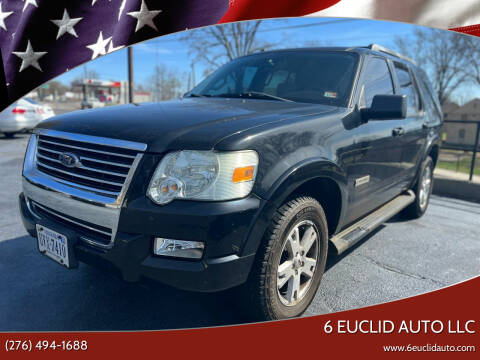 2008 Ford Explorer for sale at 6 Euclid Auto LLC in Bristol VA