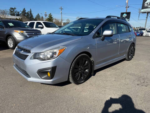 2014 Subaru Impreza for sale at MERICARS AUTO NW in Milwaukie OR