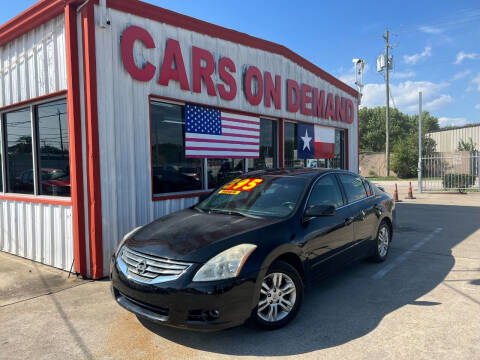 2012 Nissan Altima for sale at Cars On Demand 3 in Pasadena TX