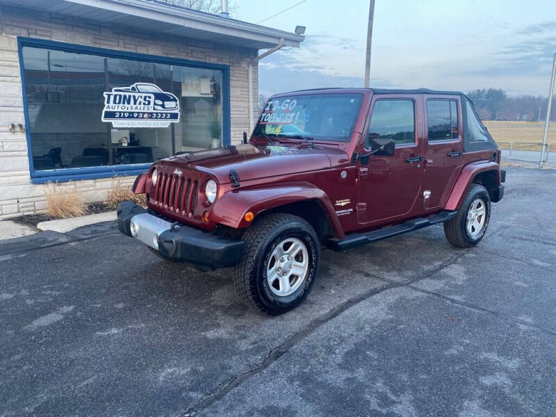 2008 Jeep Wrangler Unlimited for sale at Tonys Auto Sales Inc in Wheatfield IN
