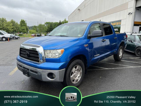 2007 Toyota Tundra for sale at E Trade Auto Sales in Chantilly VA
