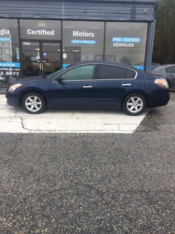 2009 Nissan Altima for sale at Georgia Certified Motors in Stockbridge GA