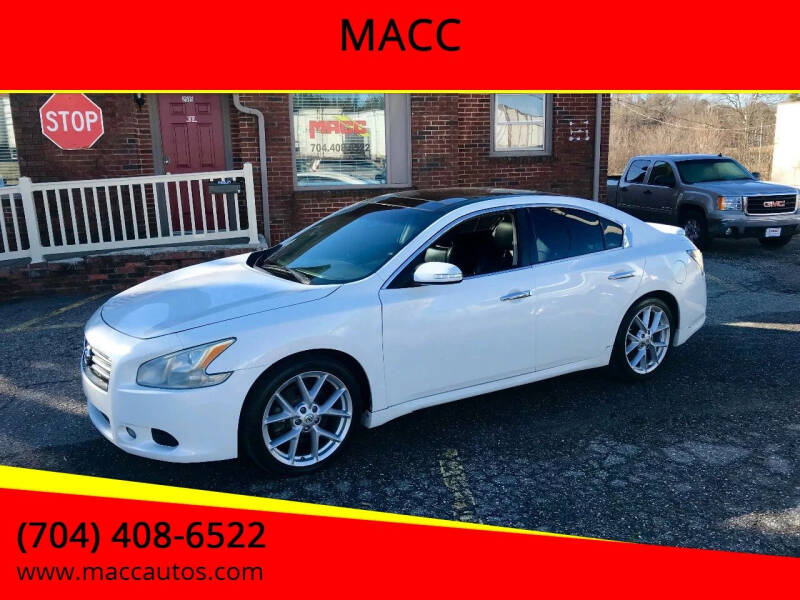 2012 Nissan Maxima for sale at MACC in Gastonia NC