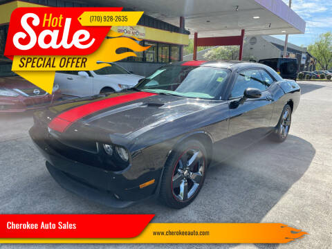 2013 Dodge Challenger for sale at Cherokee Auto Sales in Acworth GA